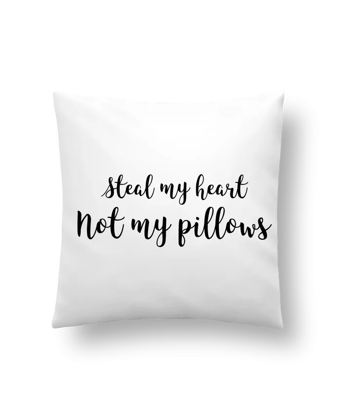 Coussin Steal my heart lettres par RachelHdd